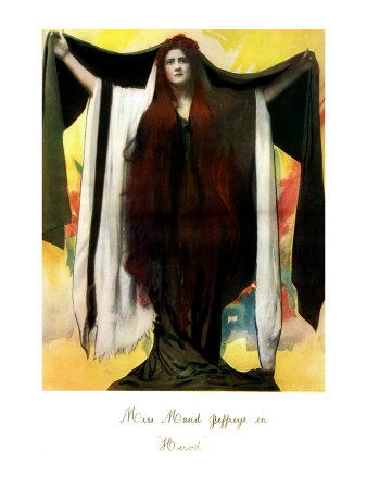 Maud Jeffries As Mariamne In 'Herod' By Stephen Phillips by Richard Newton Pricing Limited Edition Print image