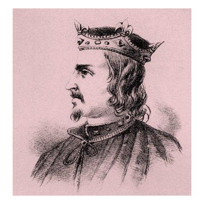 Stephen, Often Referred To As Stephen Of Blois, (1096 – 1154), Was The Last Norman King Of England by William Hole Pricing Limited Edition Print image