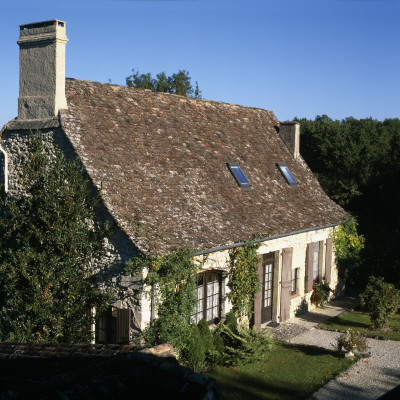 Le Tondu, Beaumont, France, Exterior, Guest Quarters by Mark Fiennes Pricing Limited Edition Print image