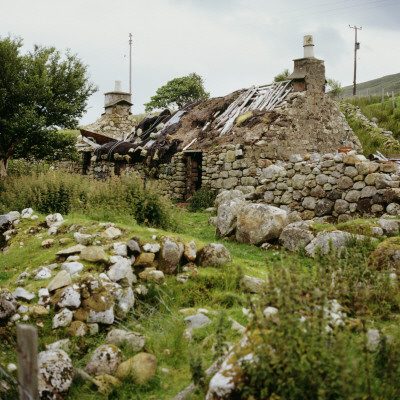 Decaying Cottages, Isle Of Skye, Scotland by Mark Fiennes Pricing Limited Edition Print image