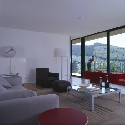 D2 Houses, Plentzia, Bilbao, 2001 - 2003, No, 63 Living Room, Architect: Av62 by Eugeni Pons Pricing Limited Edition Print image