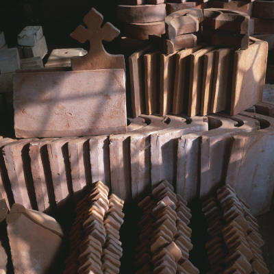 Brick Making - Bulmer Brickworks, Suffolk, England, Tiles by Will Pryce Pricing Limited Edition Print image