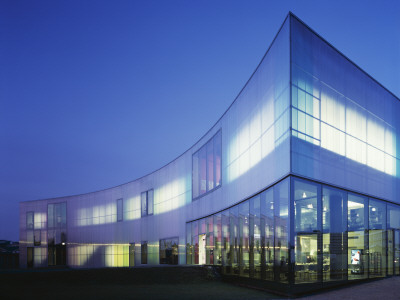 Laban Contemporary Dance Centre, Creekside, Deptford, London 2003, Architect: Herzog And De Meuron by Benedict Luxmoore Pricing Limited Edition Print image