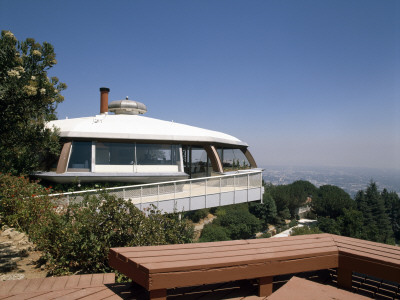 Chemosphere House California Film Location: Body Double By Brian De Palmer, Architect: John Lautner by Alan Weintraub Pricing Limited Edition Print image