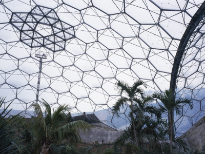 Eden Project, Bodelva, St Austell, Cornwall -Tropical Biome, Nicholas Grimshaw And Partners by Benedict Luxmoore Pricing Limited Edition Print image