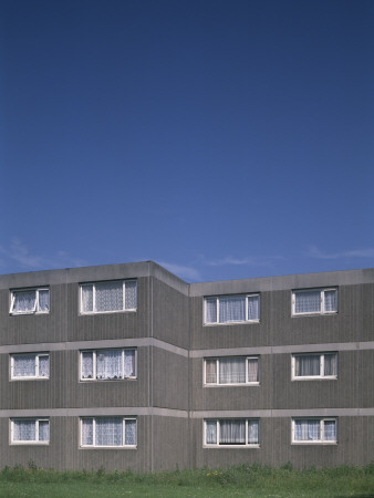 Municipal Housing, Newham, Before Cladding by Alex Bartel Pricing Limited Edition Print image