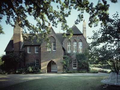 The Red House, Bexleyheath, Entrance On The North Side, 1859-60, Architect: Philip Webb by Charlotte Wood Pricing Limited Edition Print image