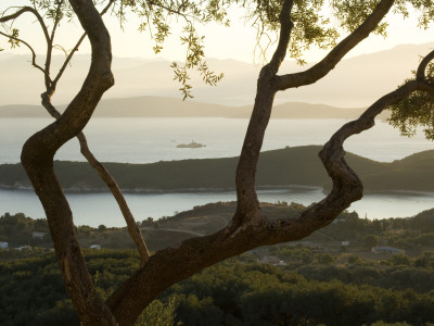 View Of Islands In The Adriatic Sea, Corfu by Clive Nichols Pricing Limited Edition Print image