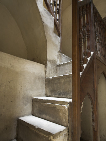 Al-Suhaymi House, Darb Al Asfur, Cairo, 1648 -1796, Stairs by David Clapp Pricing Limited Edition Print image