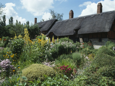 Anne Hathaway's Cottage, Stratford On Avon, England, Home Of William Shakespeare's Wife Until 1582 by David Churchill Pricing Limited Edition Print image