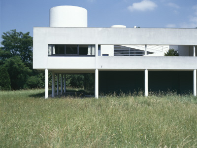 Villa Savoye, Poissy, France, 1928-31 Machine For Living by David Churchill Pricing Limited Edition Print image