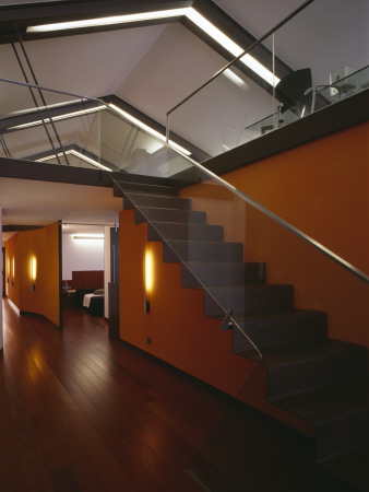 Loft In Sabadell, Hallway, Architect: Armand Sola by Eugeni Pons Pricing Limited Edition Print image