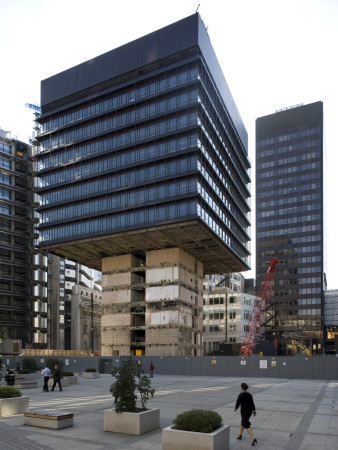 Pando Building In Process Of Demolition, City Of London Architect: Gollins Melvin Ward Partnership by G Jackson Pricing Limited Edition Print image