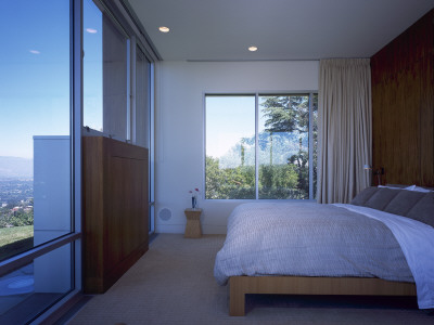 Brosmith Residence, Beverly Ranch, Los Angeles, California, Bedroom, Spf Architects - Zoltan Pali by John Edward Linden Pricing Limited Edition Print image