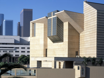 Cathedral Of Our Lady Of The Angels, Los Angeles, 1996-2002, North East Corner And Altar Window by John Edward Linden Pricing Limited Edition Print image