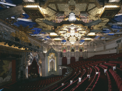 Pantages Theatre, 6233 Hollywood Boulevard, California (1929) Interior Of The Auditorium by John Edward Linden Pricing Limited Edition Print image