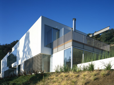 Oshry Residence, Bel Air, California, Exterior, Spf Architects by John Edward Linden Pricing Limited Edition Print image