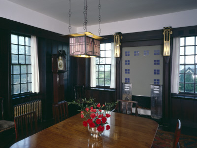 The Hill House, Helensburgh, Dumbartonshire, Scotland, 1902-4, The Dining Room by Mark Fiennes Pricing Limited Edition Print image