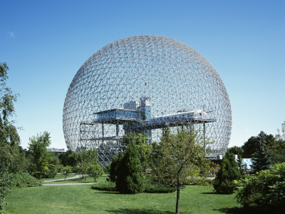 Biosphere, Restored American Pavilion Expo '67, St Helen's Island, Montreal, 1967 by Michael Harding Pricing Limited Edition Print image