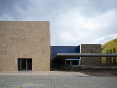 Expo 2000, Hanover, Portuguese Pavilion, Architect: Lvaro Siza Vieira And Eduardo Souto De Moura by Morley Von Sternberg Pricing Limited Edition Print image