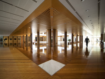 Parliament House Of Australia, Canberra, Act, Australia, Architect: Mitchell Giurgola Thorp by John Gollings Pricing Limited Edition Print image