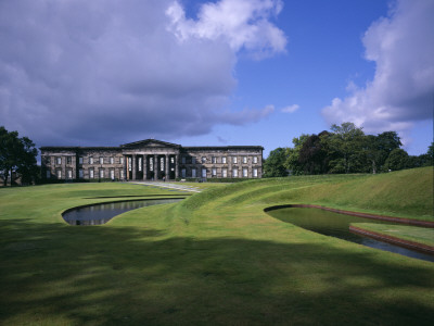 Landforum, Scottish National Gallery Of Modern Art, View Of Main House, Architect: Charles Jencks by Keith Hunter Pricing Limited Edition Print image