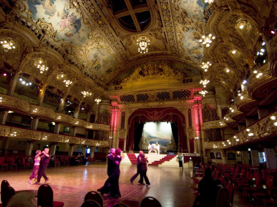 Tower Ballroom, Opened As Roller Skating Rink, Changed To Dance Venue In 1920S, Blackpool, England by Natalie Tepper Pricing Limited Edition Print image