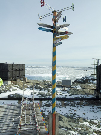 Vernadsky Research Station, Antarctica by Natalie Tepper Pricing Limited Edition Print image