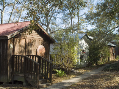 Bayou Cabins, Breaux Bridge, Louisiana by Natalie Tepper Pricing Limited Edition Print image