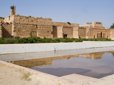 El Badi Palace, Marrakech, 1578, Pool by Natalie Tepper Pricing Limited Edition Print image