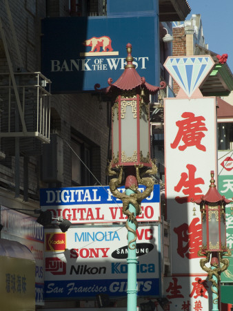 Chinatown, San Francisco, California by Natalie Tepper Pricing Limited Edition Print image