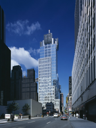 Conde Nast Building, 4 Times Square, Manhattan, New York City, Fox And Fowle Architects by Neil Troiano Pricing Limited Edition Print image