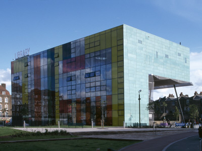 Peckham Library, London, Exterior From North West, Architect: Alsop And Stormer by Richard Bryant Pricing Limited Edition Print image