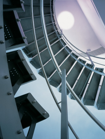 Nissan Design Europe, London, Stair Detail, Architect: Tate And Hindle Design Ltd by Peter Durant Pricing Limited Edition Print image