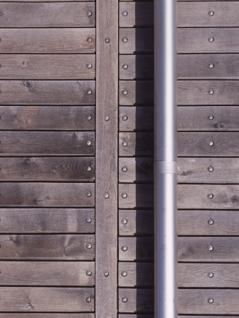 National Maritime Museum Cornwall, Falmouth, Exterior Cladding Detail, Long And Kentish Architects by Peter Durant Pricing Limited Edition Print image