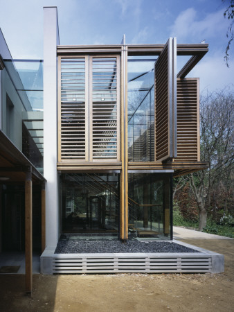 Senior Common Room, St John's College, Oxford, Main Entrance, Maccormac Jamieson Prichard Architect by Peter Durant Pricing Limited Edition Print image