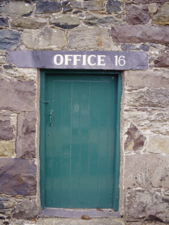 Detail Boarded Door, Glynllifon, Gwynedd, Wales by Philippa Lewis Pricing Limited Edition Print image