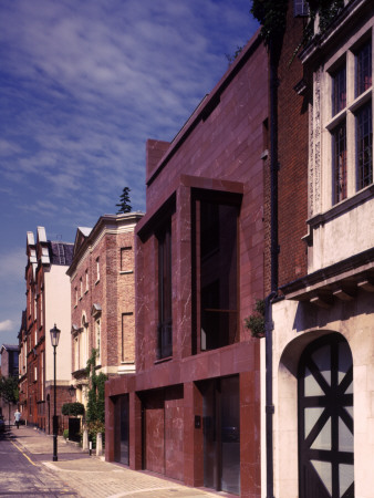 Private House Tf, London, View Looking Up Street, Tony Fretton Architects by Peter Durant Pricing Limited Edition Print image