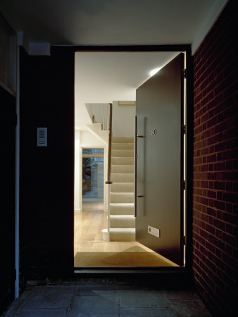 Conversion 70'S House, London, Front Door, Collett And Farmer Architects by Peter Durant Pricing Limited Edition Print image