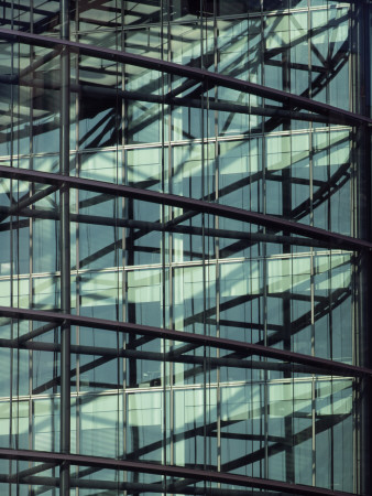 Office Headquarters, London, Glazing And Structure, Architect: Sir Norman Foster And Partners by Peter Durant Pricing Limited Edition Print image