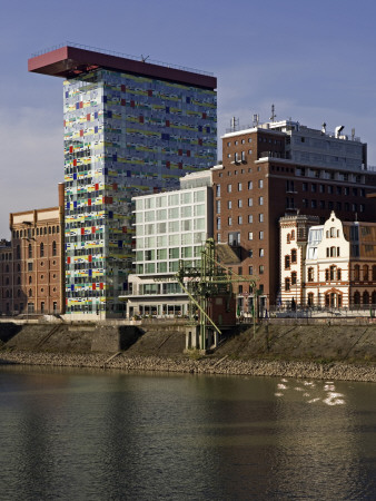 The Colorium, Medienhafen, Alsop Architects by Ralph Richter Pricing Limited Edition Print image