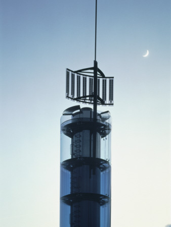 Thames Water Tower, London, Dusk, Brookes Stacey Randall Architects by Peter Durant Pricing Limited Edition Print image