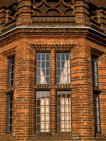 Windows On The Daneshill Brickworks, Designed And Built By Sir Edwin Lutyens, 1905 by Olwen Croft Pricing Limited Edition Print image