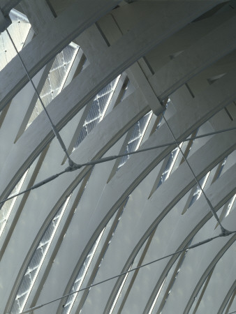 Old Billingsgate Market -Detail Of Roof Trusses, Architect: Sir Horace Jones by Richard Bryant Pricing Limited Edition Print image