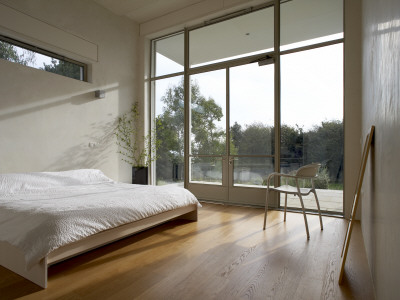 House In Kent, Bedroom And View, Lynn Davis Architects by Richard Bryant Pricing Limited Edition Print image