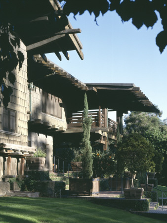 The Gamble House, Westmoreland Place, Pasadena, California, 1908 - 1909 by Richard Bryant Pricing Limited Edition Print image