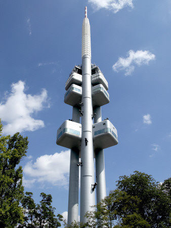 Zizkov Tc Tower, Prague City Images by Tim Mitchell Pricing Limited Edition Print image