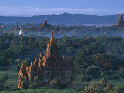 The Forgotten Temples Of Pagan, North Of Myanmar, Burma by Will Pryce Pricing Limited Edition Print image