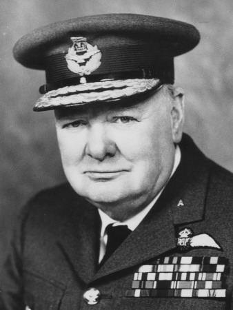 Churchill In Uniform by David Waddington Pricing Limited Edition Print image