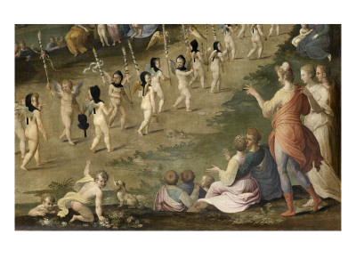 Allegorie : Les Funerailles De L'amour by Antoine Caron Pricing Limited Edition Print image